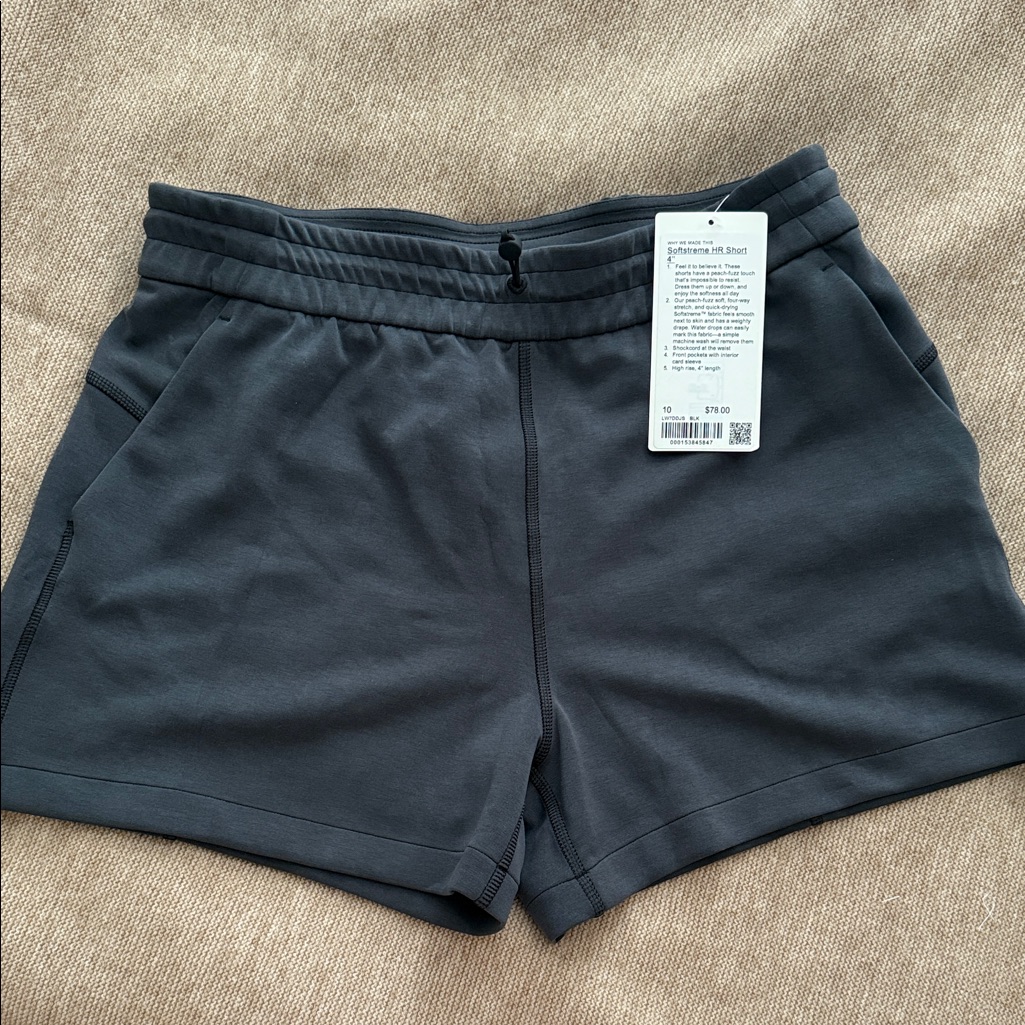 Lululemon Womens Softstreme Hr Short 4”
